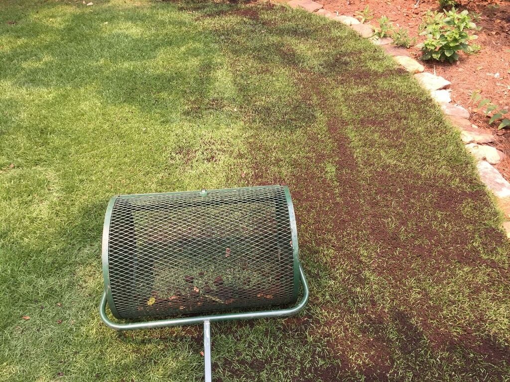 Topdressing Lawns with Soil³ Compost (video)