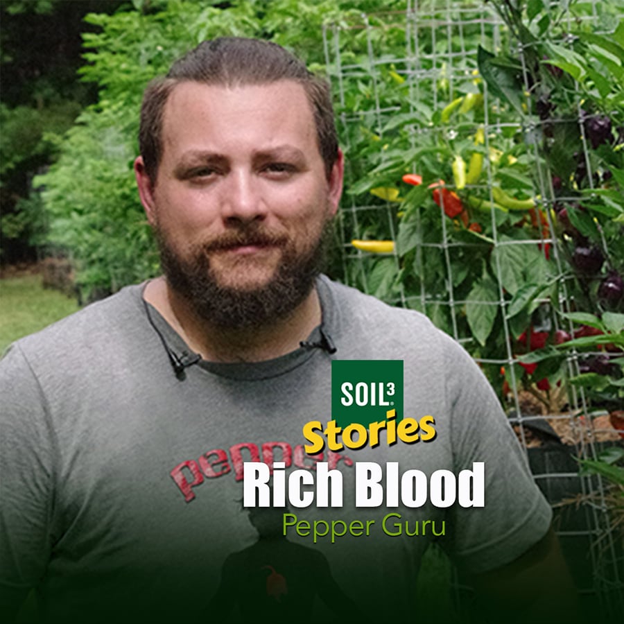 Soil³ Story: Pepper Guru Grows Thousands of Peppers