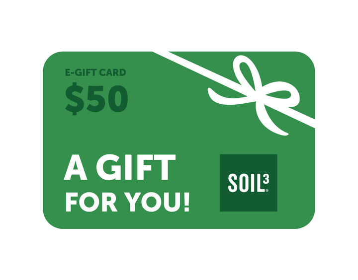 Soil³ Digital Gift Cards