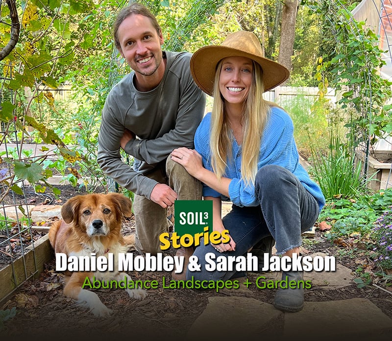 Soil³ Story: Turning Backyards into Snackyards with Abundance Landscapes