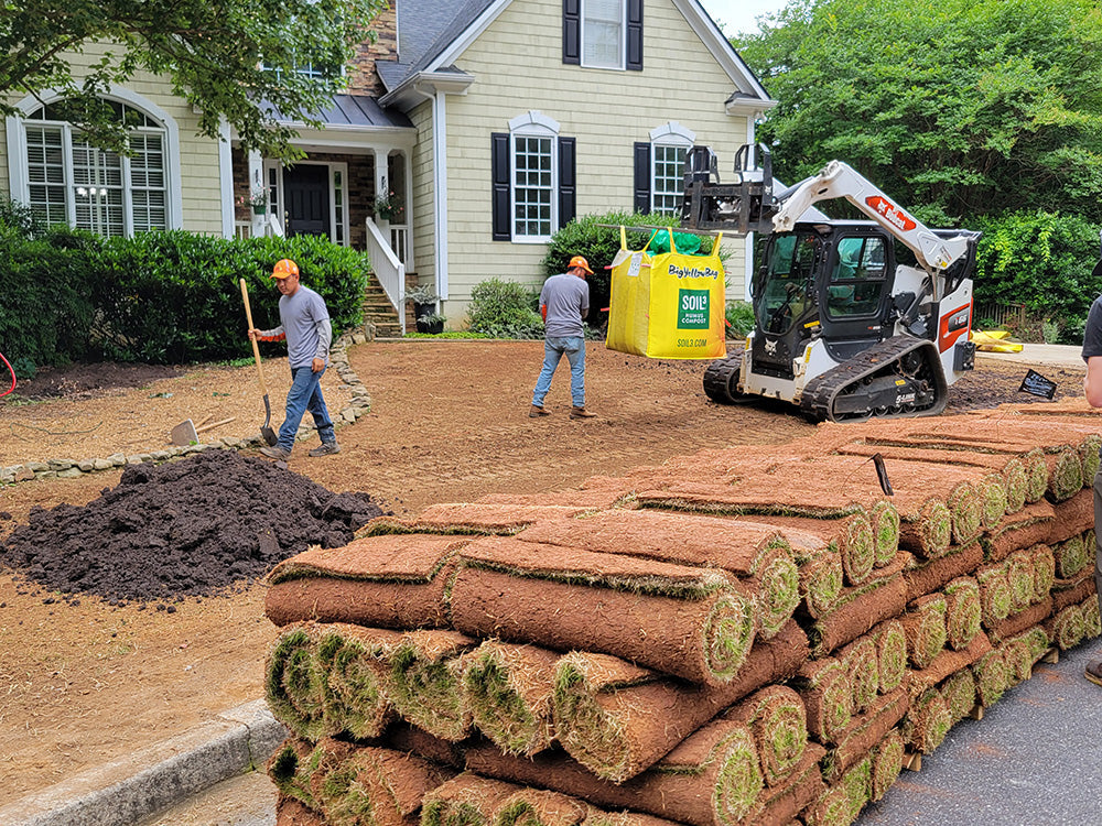 How to Lay New Sod with Soil3 Compost