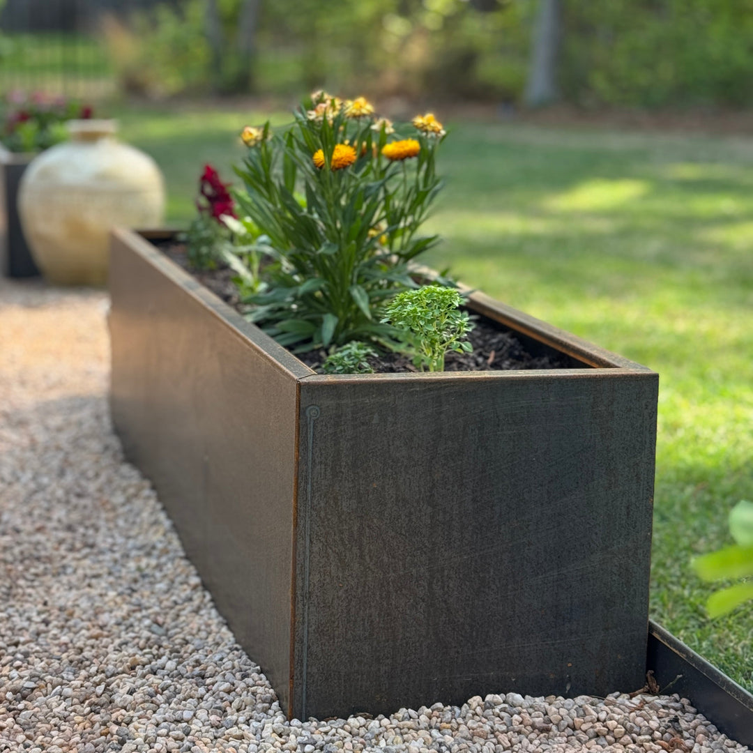 Steel Planter Box (14" L x 46" W x 14" H)
