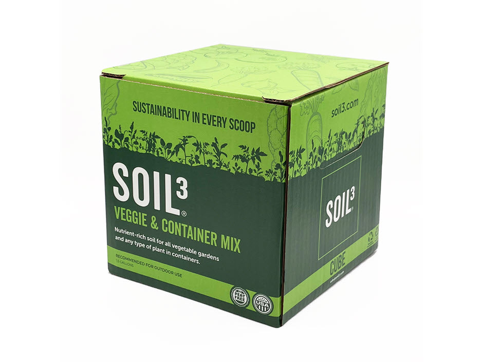 potting mix for vegetables in containers Soil³ Veggie & Container Mix (1.5 Gallons)