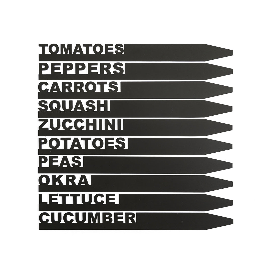 Garden Vegetable Markers