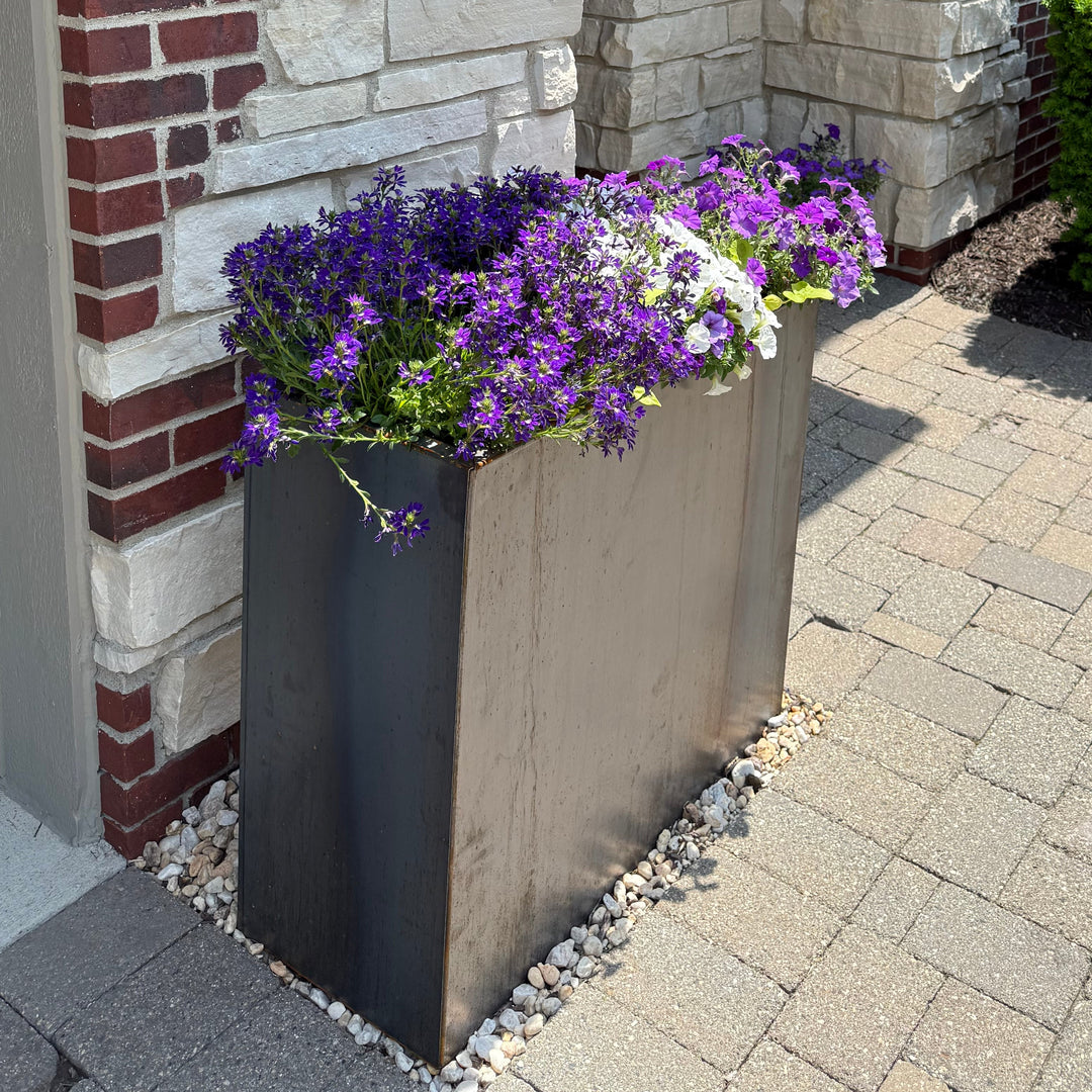 Steel Planter Box (32" L x 14" W x 30" H)